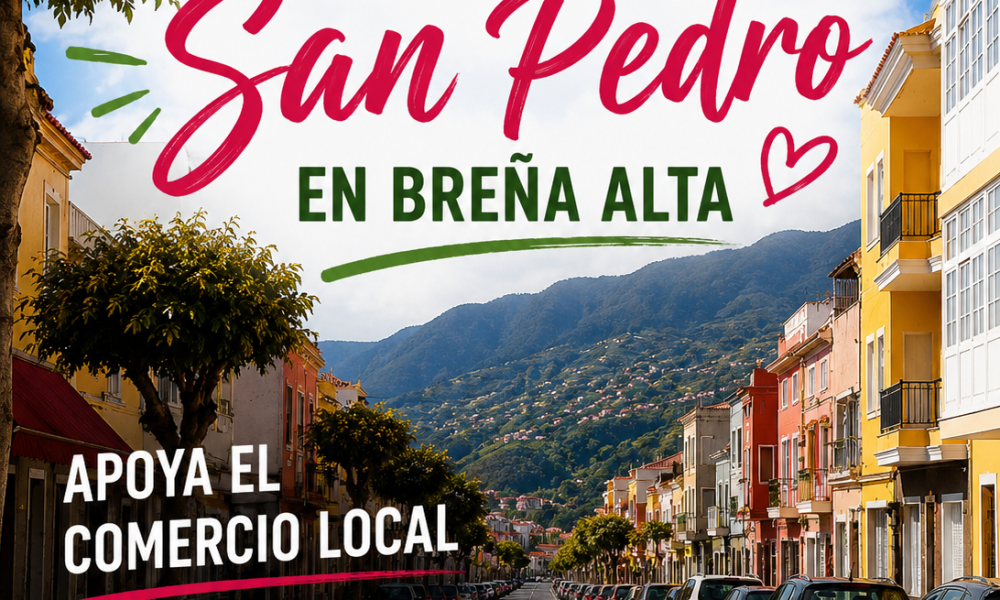 Vive las Fiestas de San Pedro apoyando el comercio local de Breña Alta