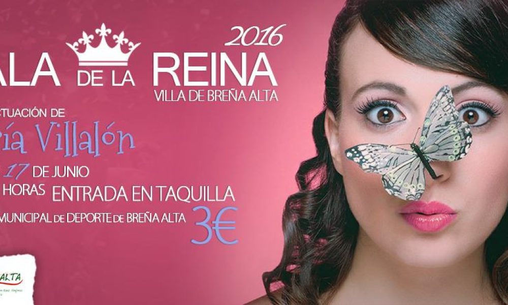 María Villalón actuará en la Gala de Elección de la ‘Reina de San Pedro’ de Breña Alta