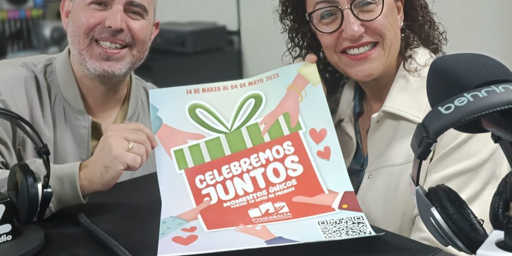 En 7.7 La Palma Radio con » Celebremos juntos momentos únicos «
