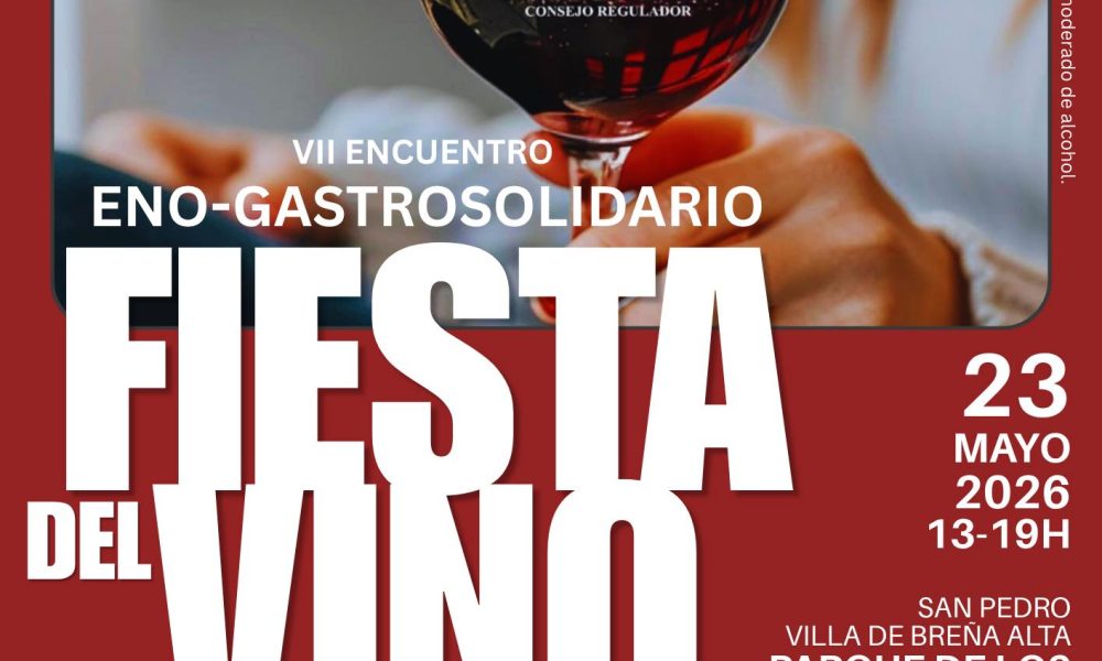 La Fiesta del Vino de Breña Alta se convierte en un símbolo de unidad canaria y solidaridad en su VII Encuentro EnoGastrosolidario