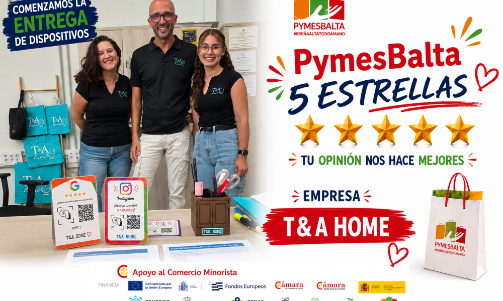 PYMESBALTA 5 ESTRELLAS con T&A HOME