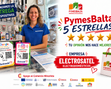 PYMESBALTA 5 ESTRELLAS con ELECTROSATEL ELECTRODOMÉSTICOS