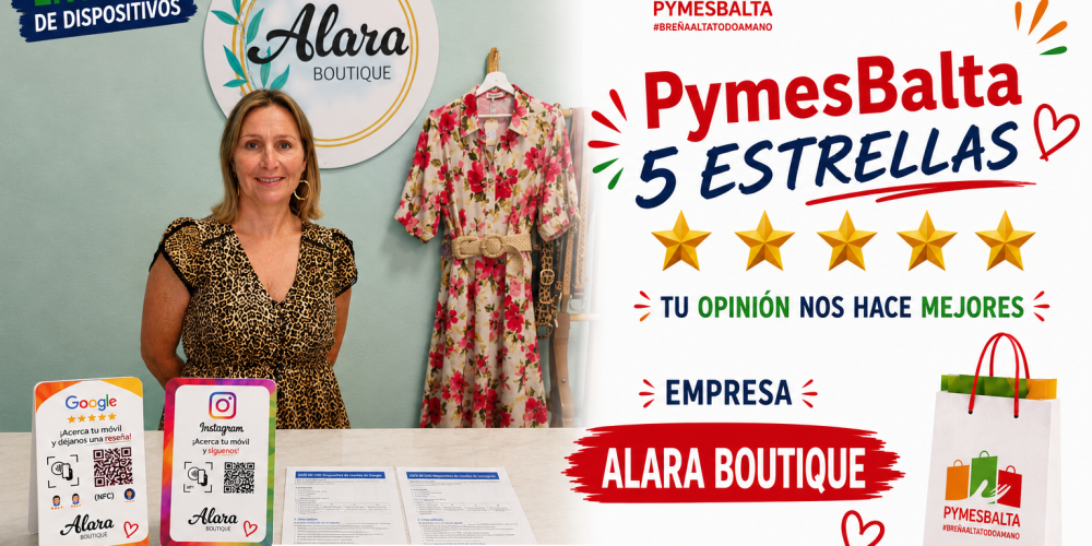 PYMESBALTA 5 ESTRELLAS con ALARA BOUTIQUE