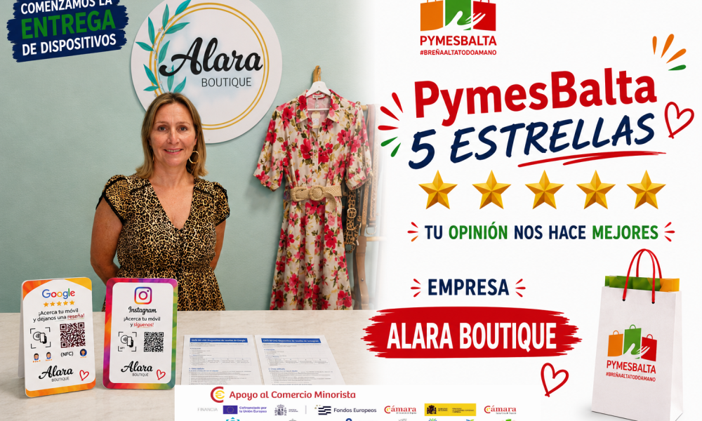 PYMESBALTA 5 ESTRELLAS con ALARA BOUTIQUE