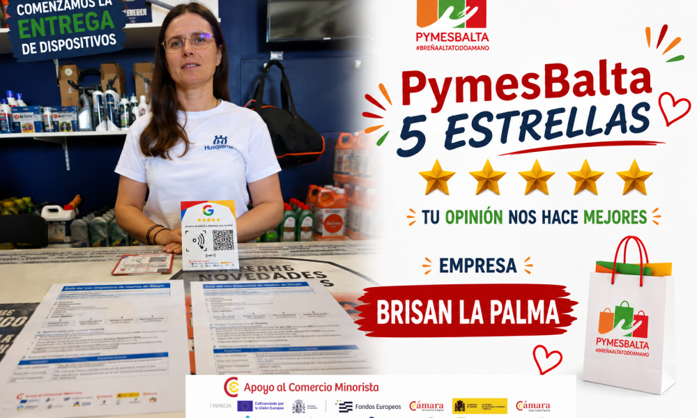 PYMESBALTA 5 ESTRELLAS con BRISAN LA PALMA