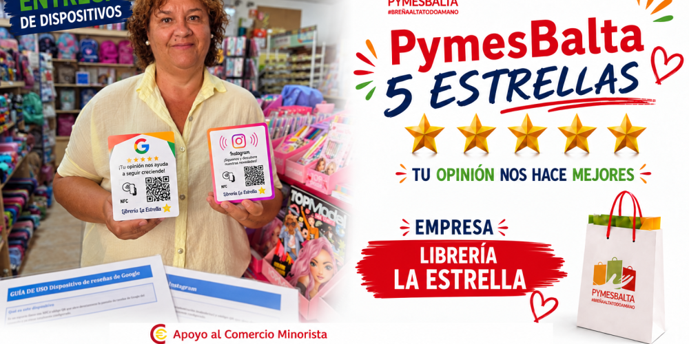 PYMESBALTA 5 ESTRELLAS con LIBRERÍA LA ESTRELLA