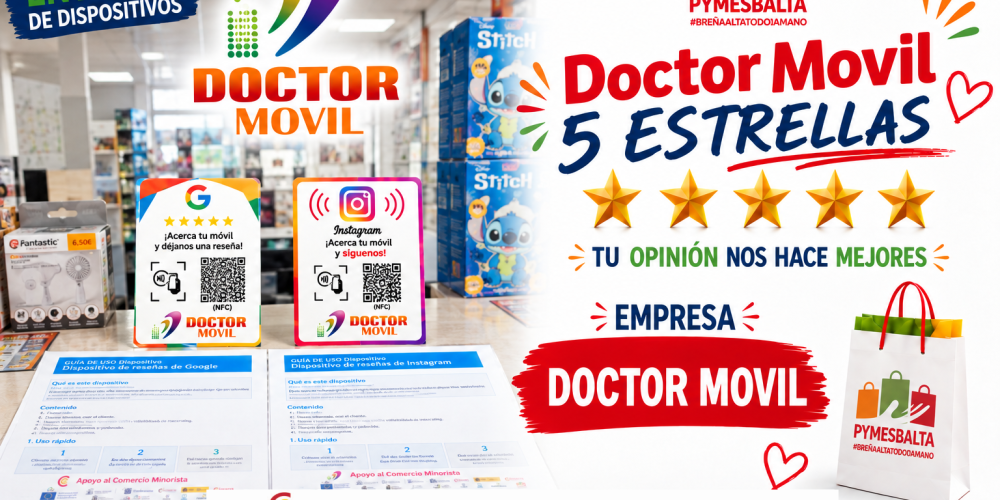 PYMESBALTA 5 ESTRELLAS con DOCTOR MOVIL en Breña Alta