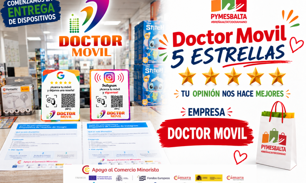 PYMESBALTA 5 ESTRELLAS con DOCTOR MOVIL en Breña Alta