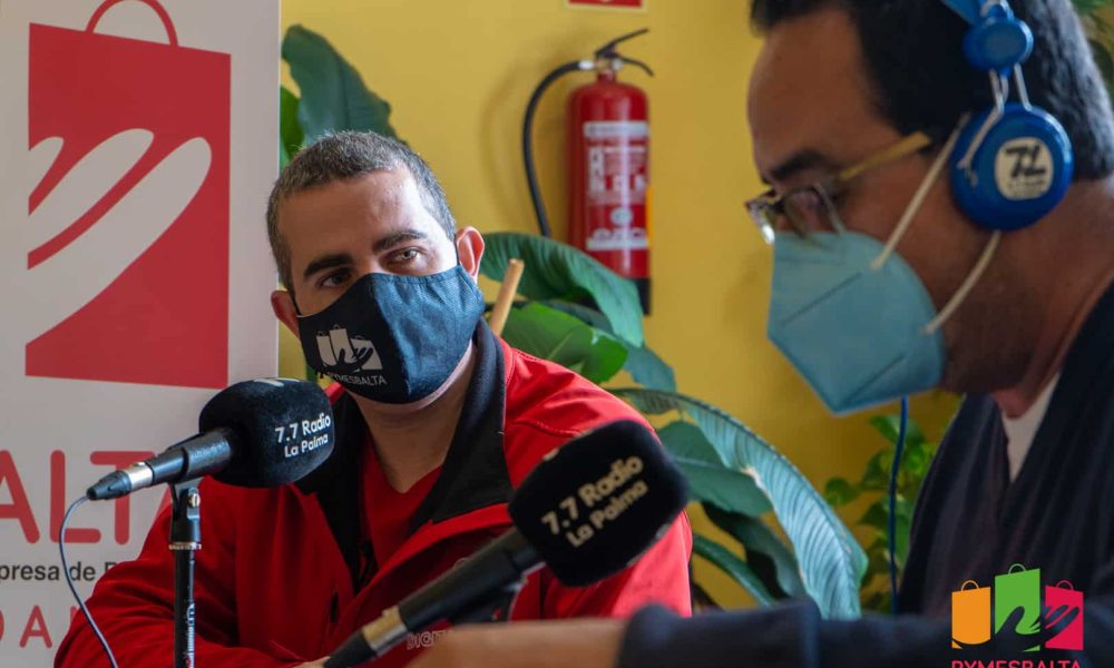 PROGRAMA DE HOY EN DIRECTO 7.7 RADIO DESDE BREÑA ALTA CON SORTEO DE PYMESBALTA