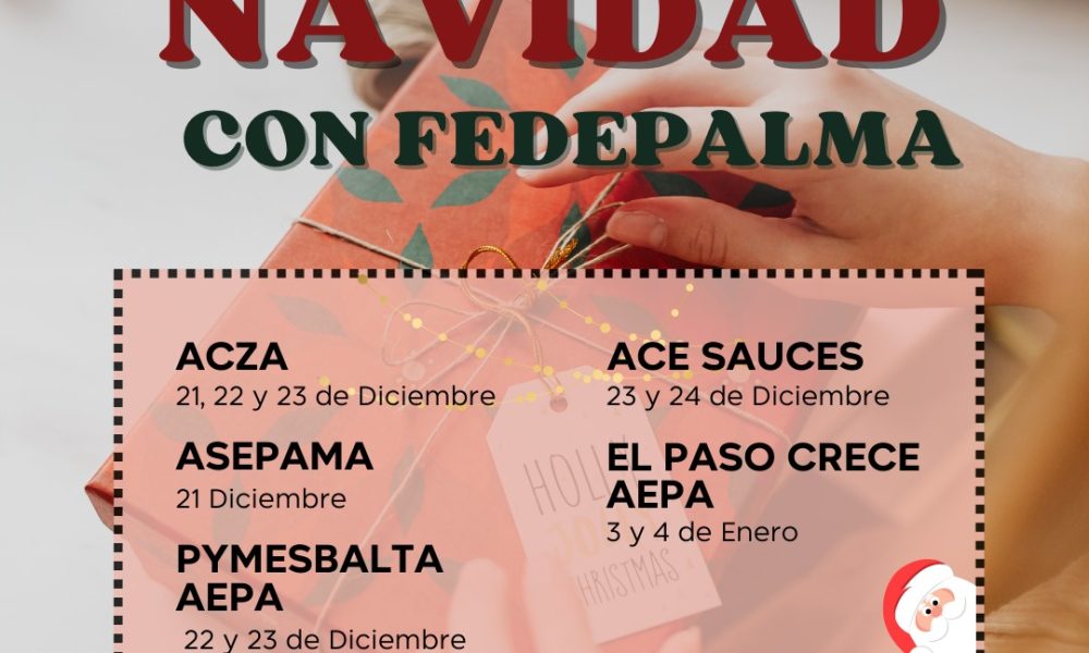 Envuelve tu Navidad con Fedepalma