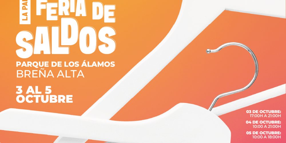 Empresas participantes en la FERIA DE SALDOS, Breña Alta del 3-5 OCTUBRE