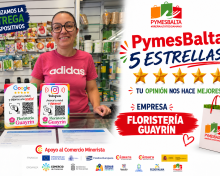 PYMESBALTA 5 ESTRELLAS con FLORISTERÍA GUAYRÍN