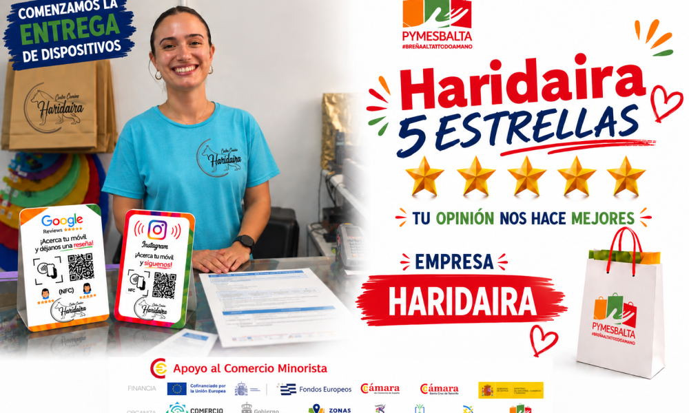PYMESBALTA 5 ESTRELLAS con HARIDAIRA