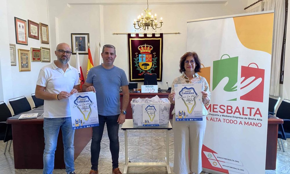 Ganadores y reservas Campaña Día de Canarias de Pymesbalta en Breña Alta