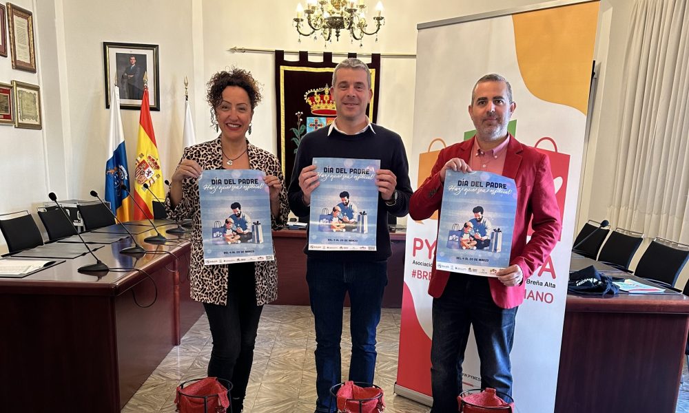 Ganadores sorteo Día del Padre de Pymesbalta en Breña Alta