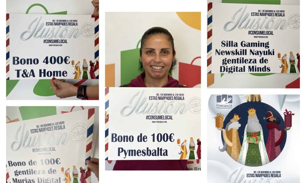 Entregados los premios del sorteo Segunda Ilusión de Pymesbalta