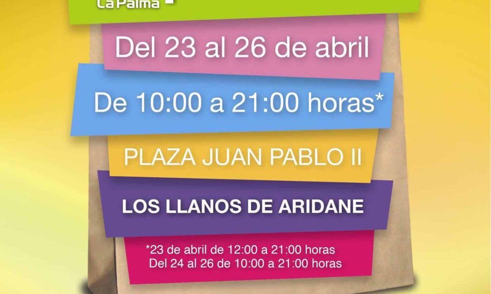 Exposaldo del 23 al 26 de abril – Los Llanos de Aridane