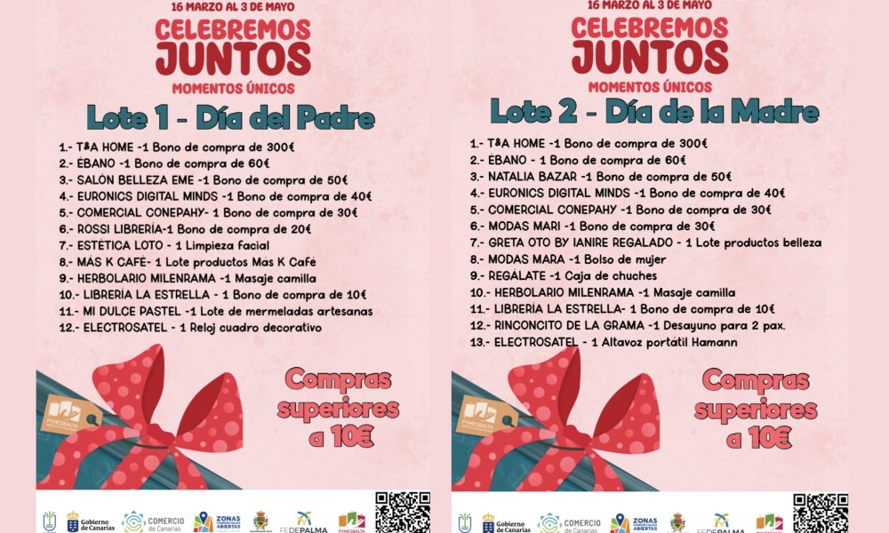 Registra tus compras hasta el 3 de mayo y estos lotes pueden ser tuyos!