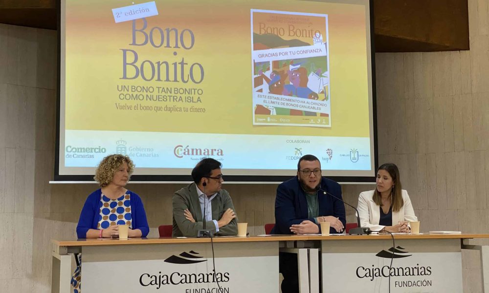 30.000 nuevos BONOS BONITOS  para incentivar el consumo en La Palma