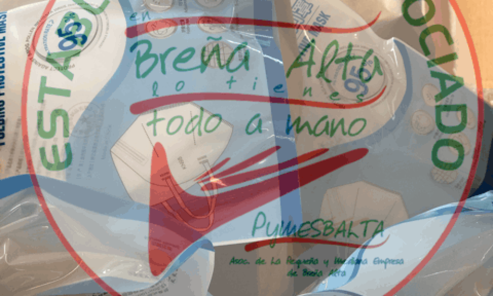 PYMESBALTA GESTIONA UN NUEVO PEDIDO DE MASCARILLAS PARA SUS EMPRESAS ASOCIADAS