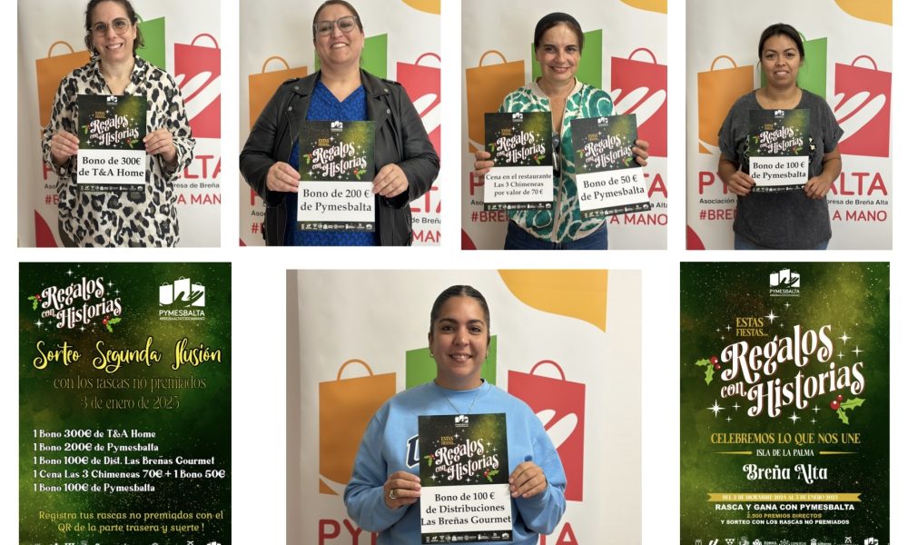 Las ganadoras del sorteo Segunda Ilusión de Pymesbalta ya disfrutan de sus premios