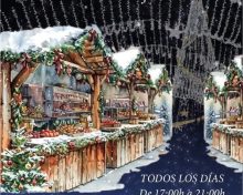 Feria » Noches de Paz » en la Plaza Bujaz del 17 al 31 de enero 2025