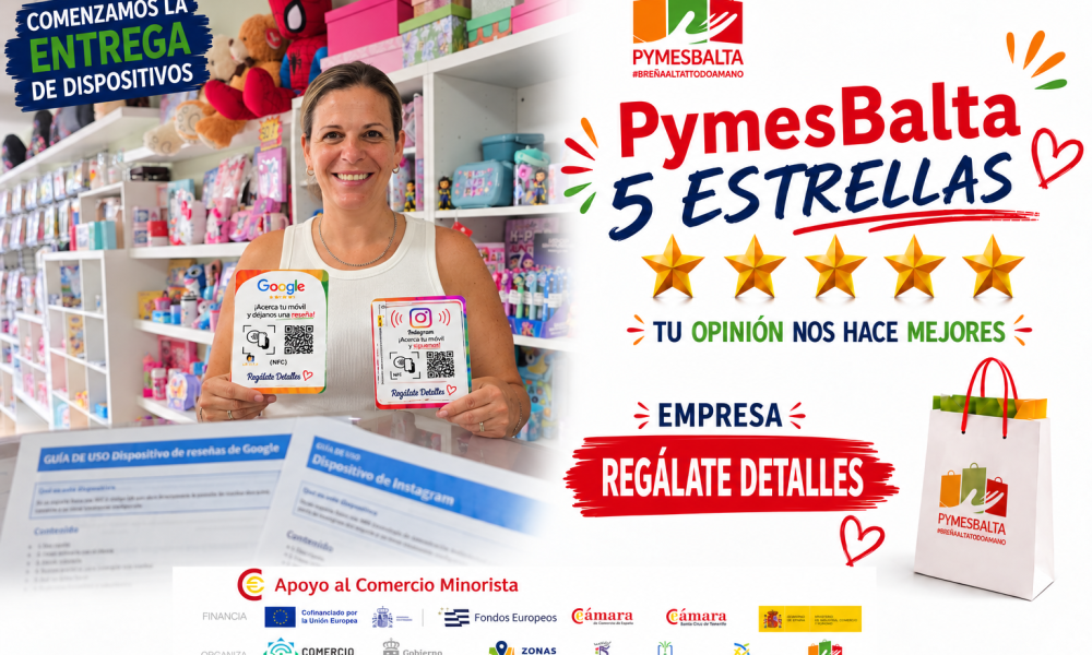 PYMESBALTA 5 ESTRELLAS con REGÁLATE DETALLES
