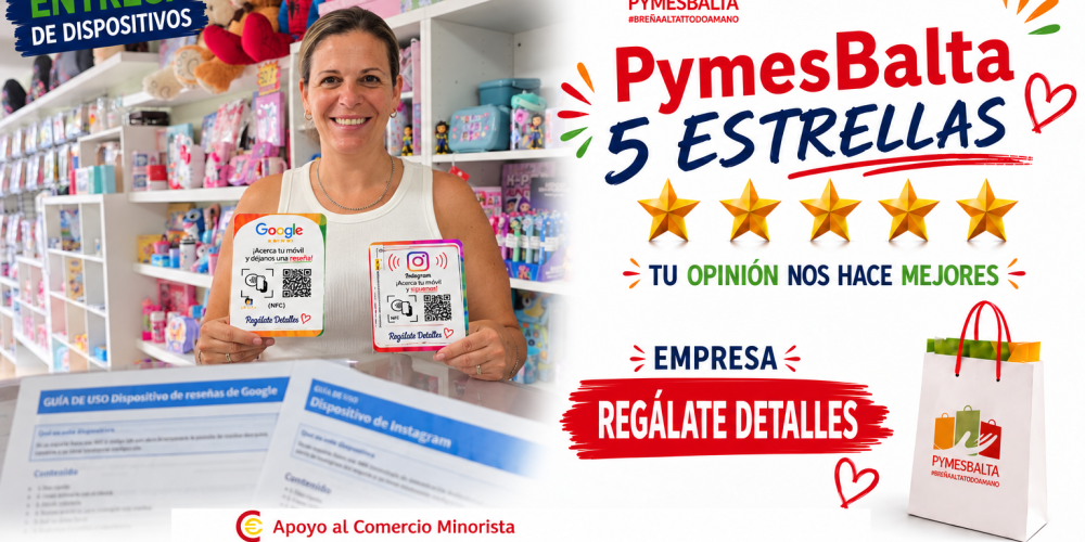 PYMESBALTA 5 ESTRELLAS con REGÁLATE DETALLES