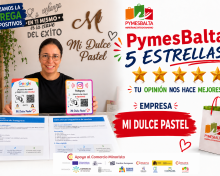 PYMESBALTA 5 ESTRELLAS con MI DULCE PASTEL