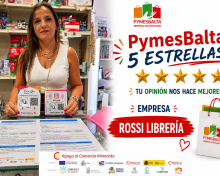 PYMESBALTA 5 ESTRELLAS con ROSSI LIBRERÍA