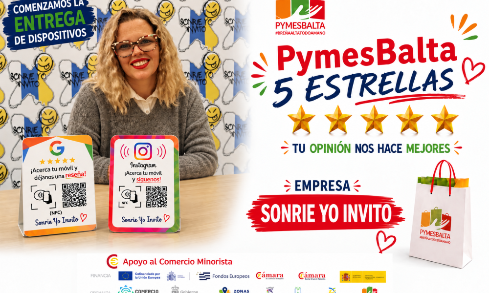 PYMESBALTA 5 ESTRELLAS con SONRIE YO INVITO