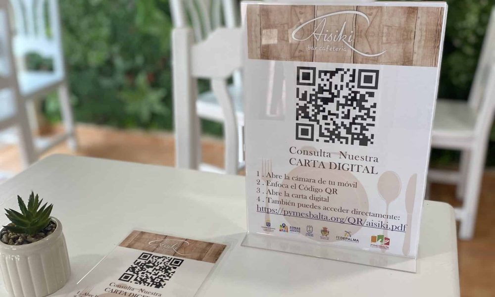 Bar Cafetería Aisiki – Pymesbalta facilita la carta digital a sus empresas asociadas
