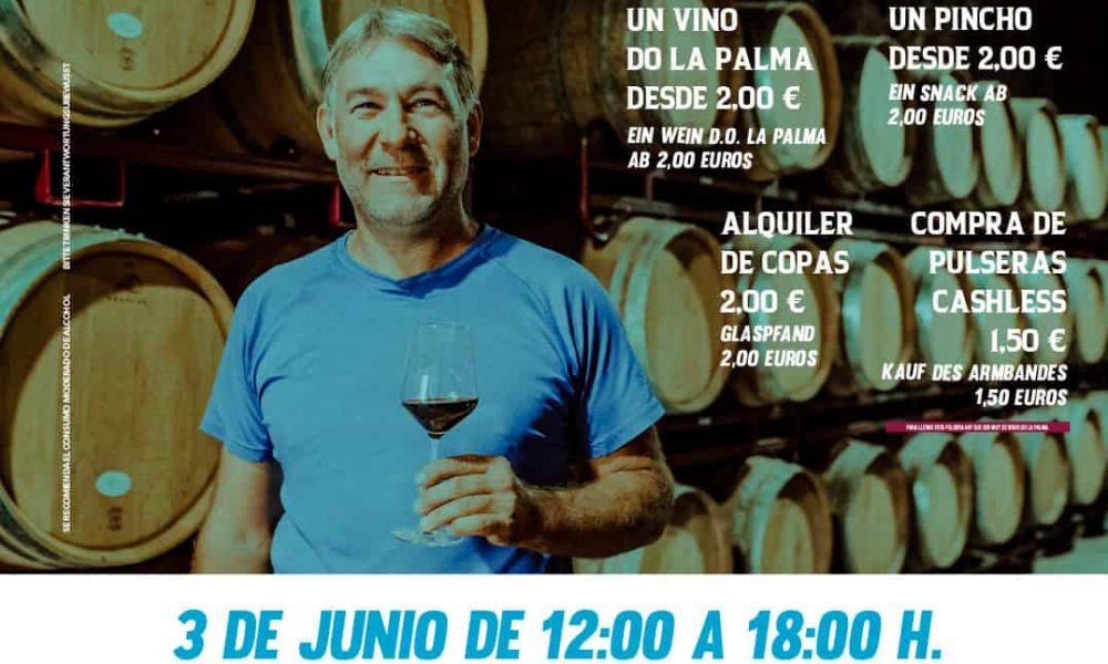 Feria del Vino con Sabor a Verano – 3 de junio – Breña Alta