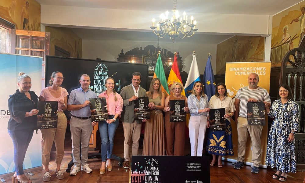 La Palma, comercio con luz propia