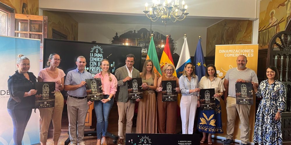 La Palma, comercio con luz propia