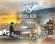 Ya tenemos ganadora Sorteo Fitur 2026 del Ayto de Breña Alta
