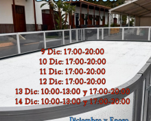 Horario pista patinaje Breña Alta del 9 al 14 de diciembre