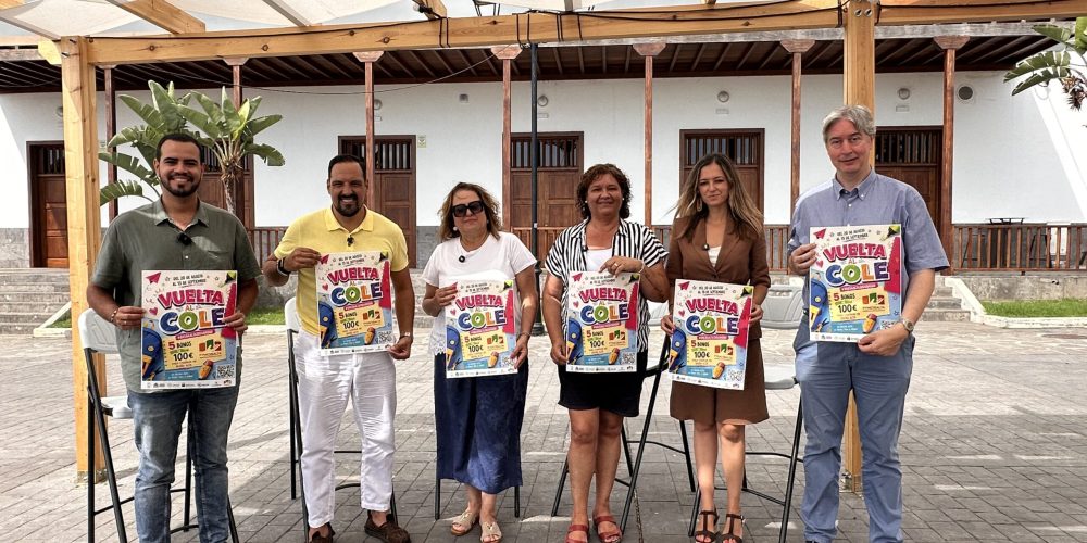 Arranca la campaña VUELTA AL COLE en Breña Alta con PYMESBALTA