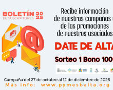 Sorteo para nuestros suscriptores: 1 Bono de 100€