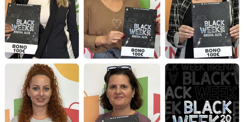 Entregados los 5 Bonos de 100€ de la Campaña Black Week de Pymesbalta