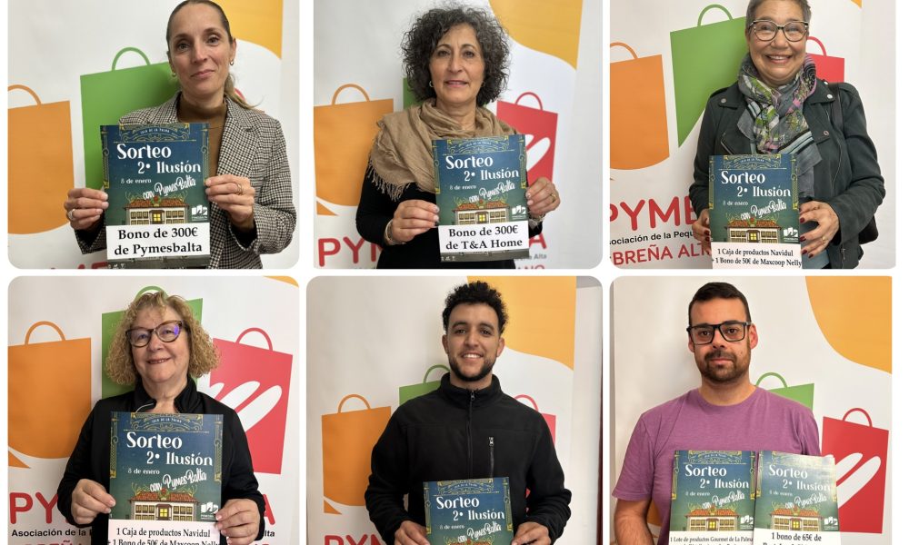 Los ganadores de La Segunda Ilusión ya disfrutan de sus premios en Breña Alta